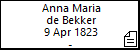 Anna Maria de Bekker