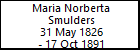Maria Norberta Smulders