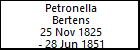 Petronella Bertens