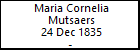 Maria Cornelia Mutsaers