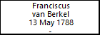 Franciscus van Berkel