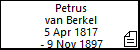 Petrus van Berkel