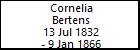 Cornelia Bertens