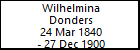 Wilhelmina Donders