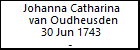 Johanna Catharina van Oudheusden