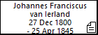 Johannes Franciscus van Ierland