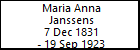 Maria Anna Janssens