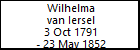 Wilhelma van Iersel