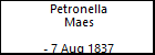 Petronella Maes