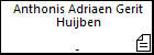 Anthonis Adriaen Gerit Huijben