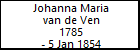 Johanna Maria van de Ven