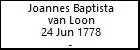 Joannes Baptista van Loon