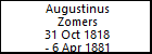Augustinus Zomers