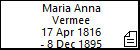 Maria Anna Vermee