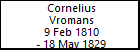 Cornelius Vromans