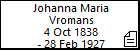 Johanna Maria Vromans