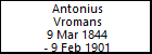 Antonius Vromans