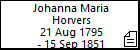 Johanna Maria Horvers