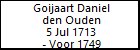Goijaart Daniel den Ouden