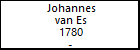 Johannes van Es