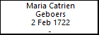 Maria Catrien Geboers