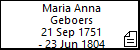 Maria Anna Geboers