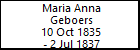 Maria Anna Geboers