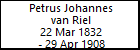 Petrus Johannes van Riel