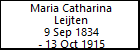 Maria Catharina Leijten