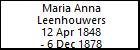 Maria Anna Leenhouwers