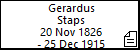 Gerardus Staps