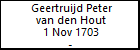 Geertruijd Peter van den Hout