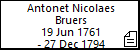 Antonet Nicolaes Bruers