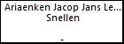 Ariaenken Jacop Jans Lemmens Snellen