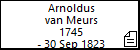 Arnoldus van Meurs