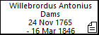 Willebrordus Antonius Dams