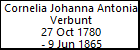 Cornelia Johanna Antonia Verbunt