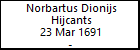 Norbartus Dionijs Hijcants