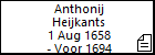 Anthonij Heijkants