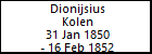 Dionijsius Kolen