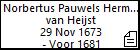 Norbertus Pauwels Herman van Heijst