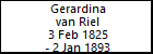 Gerardina van Riel