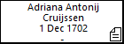 Adriana Antonij Cruijssen