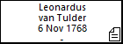 Leonardus van Tulder