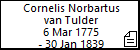 Cornelis Norbartus van Tulder