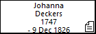 Johanna Deckers