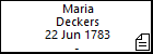 Maria Deckers