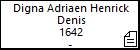 Digna Adriaen Henrick Denis