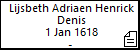 Lijsbeth Adriaen Henrick Denis