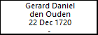 Gerard Daniel den Ouden